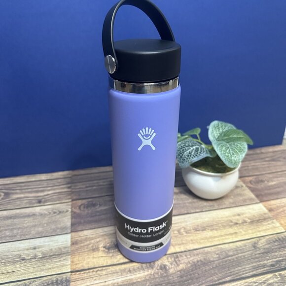 NWT HydroFlask 24oz Wide Flex Cap *Never Used* (Lupine) - Picture 1 of 12